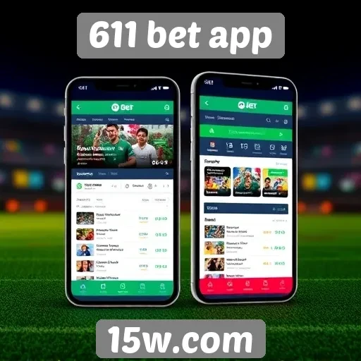 Análise da interface do 611 bet app